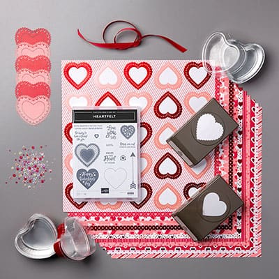"From My Heart Suite Stampin Up! Candi Suriano"