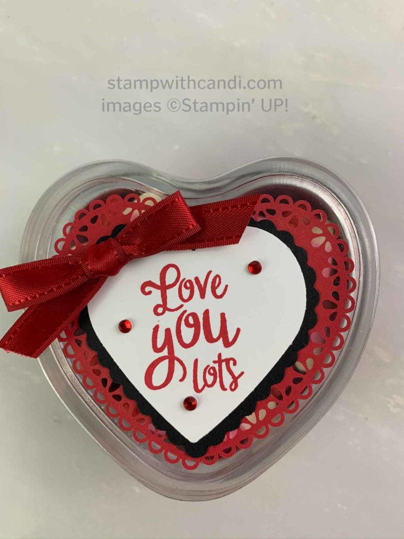 "Heart Foil Tins, Stampin' Up!, Candi Suriano"