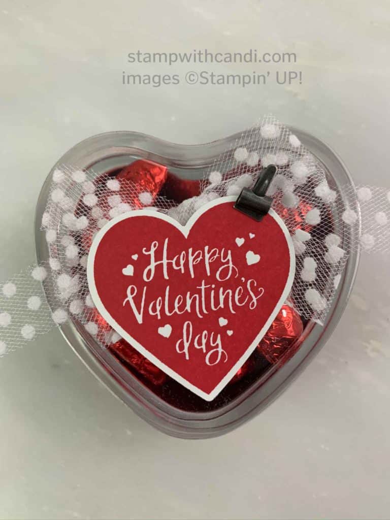 "Heart Foil Tins, Stampin' Up!, Candi Suriano"