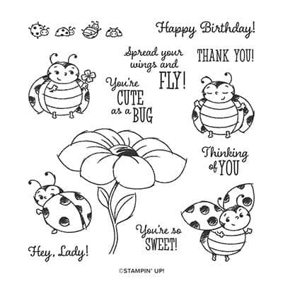 "Little Ladybug, Sale-a-bration 2020, Stampin' Up!, Candi Suriano"