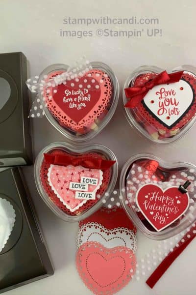 "Heart Foil Tins, Stampin' Up!, Candi Suriano"