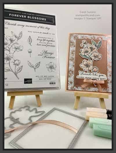 "Forever Blossoms, Flowering Foils, Stampin' Up!, Candi Suriano"