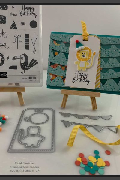 "Birthday Bonanza, Stampin' Up!, Candi Suriano"