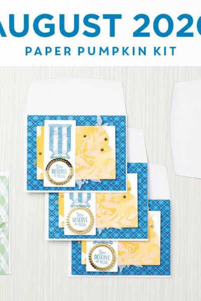 "Stampin' Up!, August Paper Pumpkin, Candi Suriano"