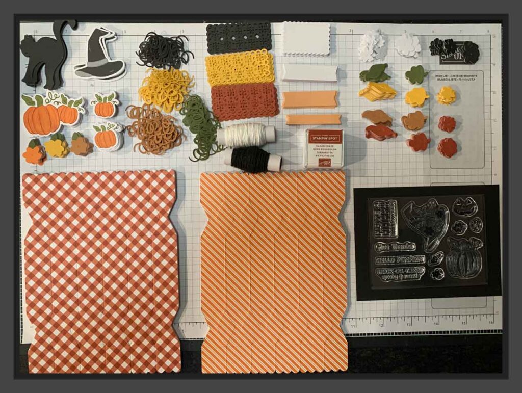 "September Paper Pumpkin Contents, Candi Suriano"