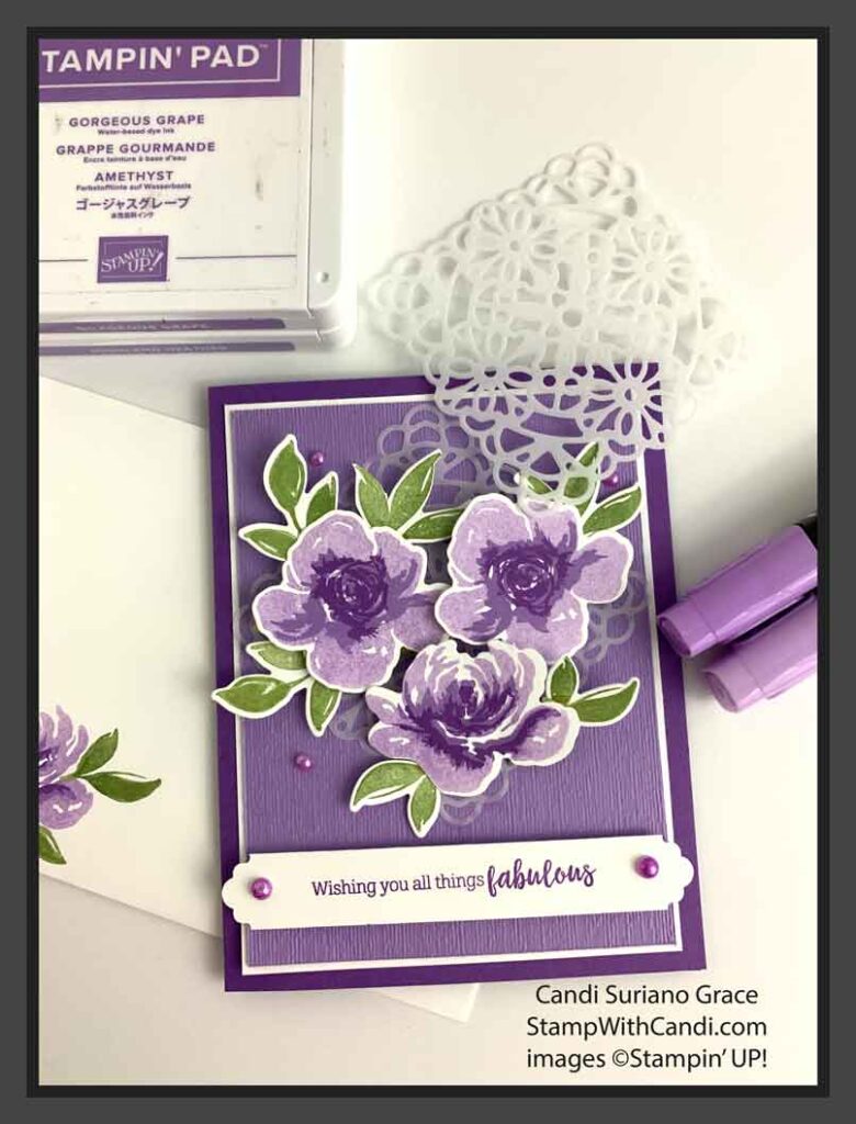 "All Things Fabulous, Stampin' Up!, Candi Suriano"