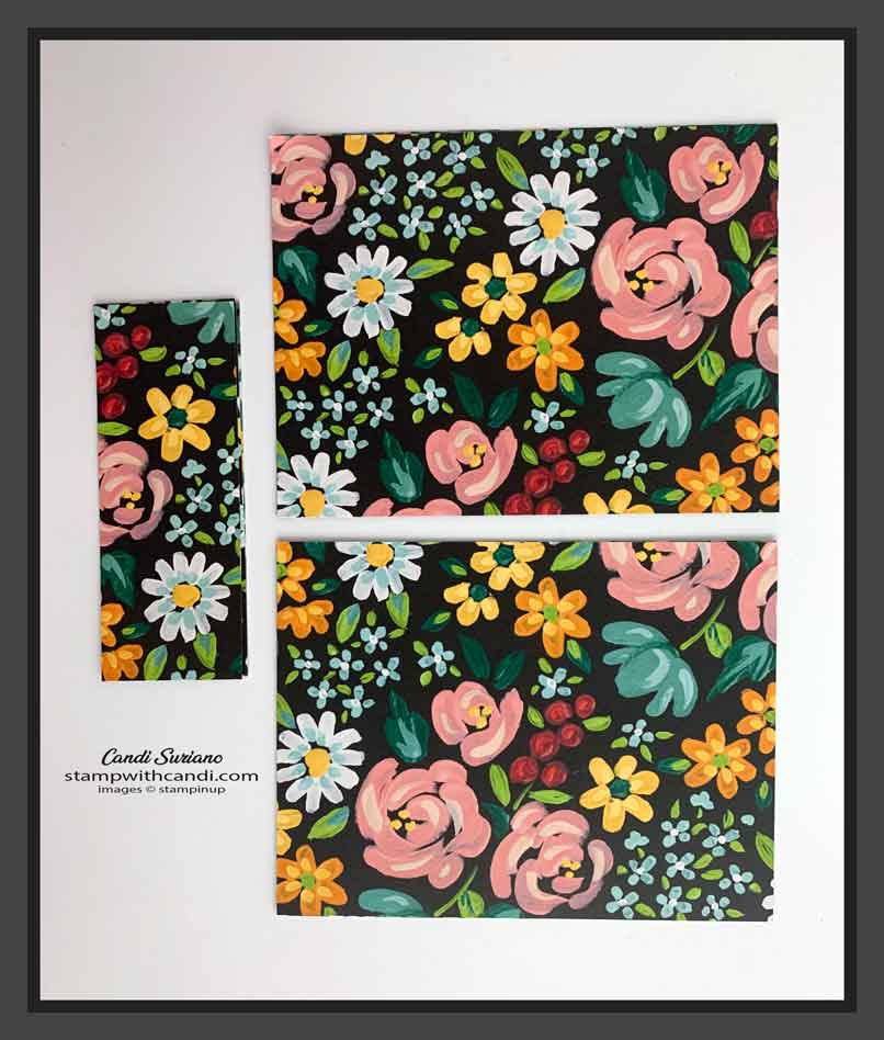 "One Sheet Wonder, Field & Flower, Sale-a-bration, Stampin' Up!, Candi Suriano"