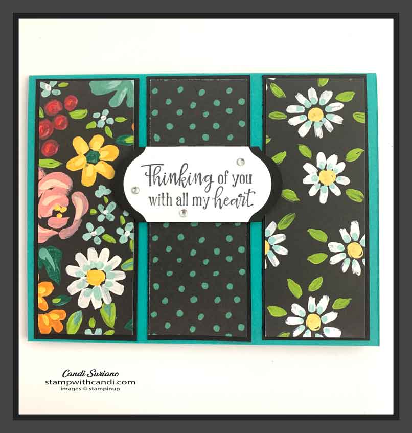 "One Sheet Wonder, Field & Flower, Stampin' Up!, Candi Suriano"