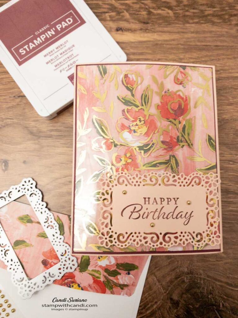 "Fine Art Floral, Candi Suriano, Stampin' Up!"