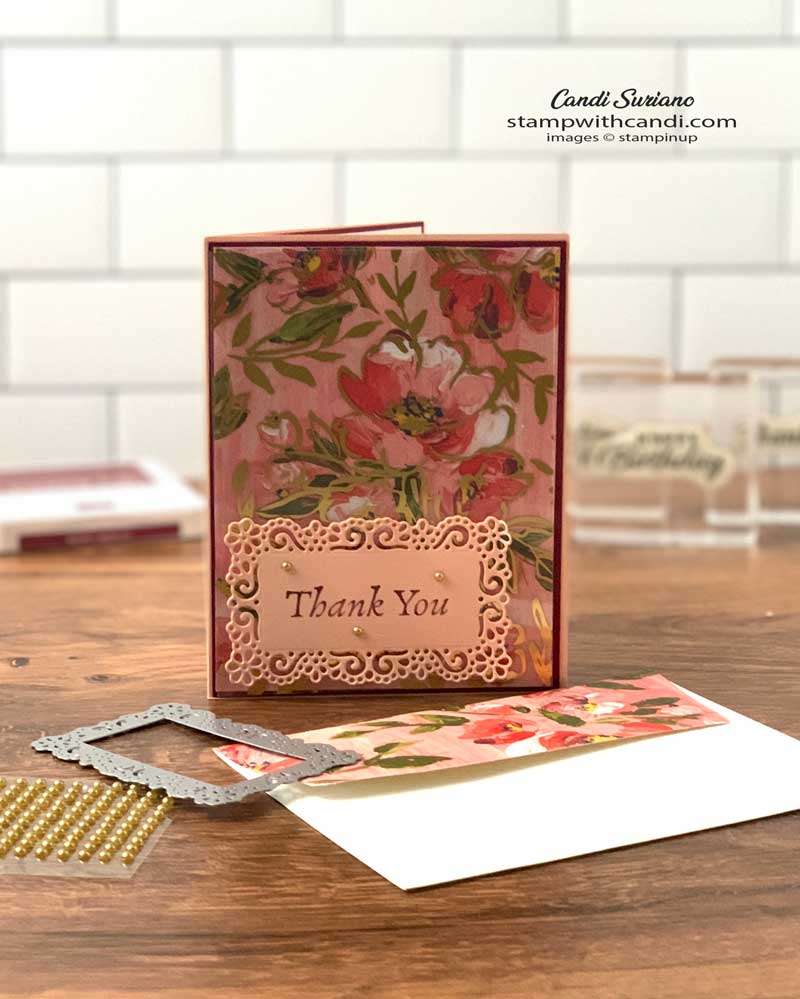 "Fine Art Floral, Candi Suriano, Stampin' Up!"