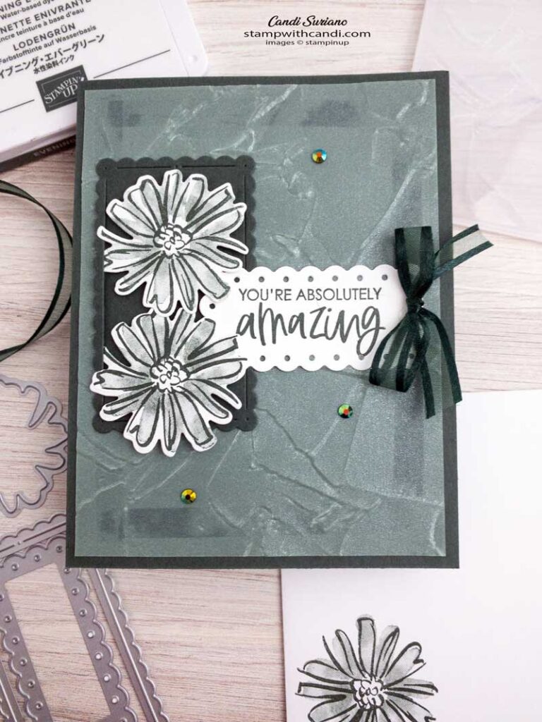 "Evening Evergreen, Candi Suriano, Stampin' Up!"