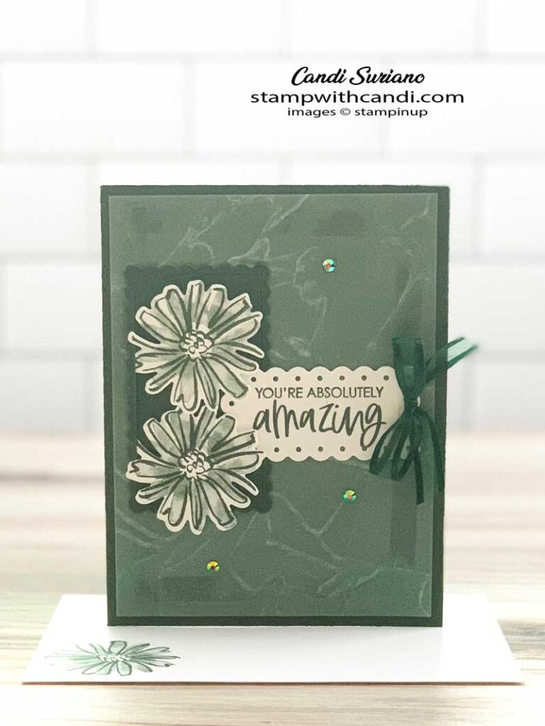 "Evening Evergreen, Candi Suriano, Stampin' Up!"