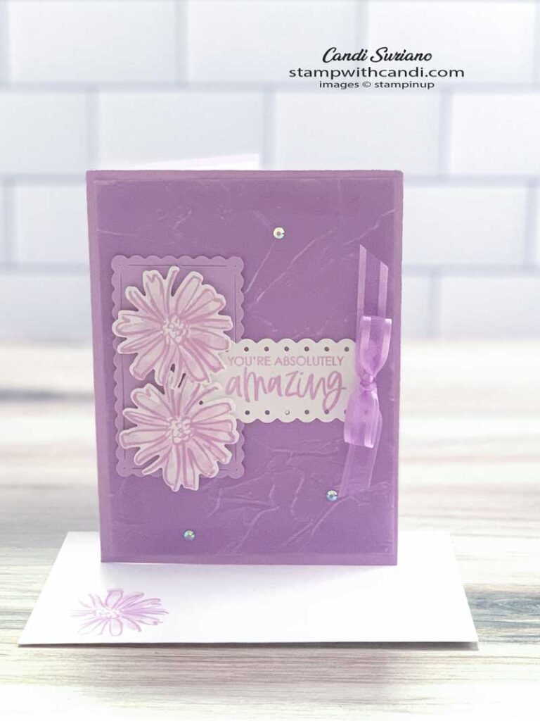 "Fresh Freesia, Candi Suriano, Stampin' Up!"