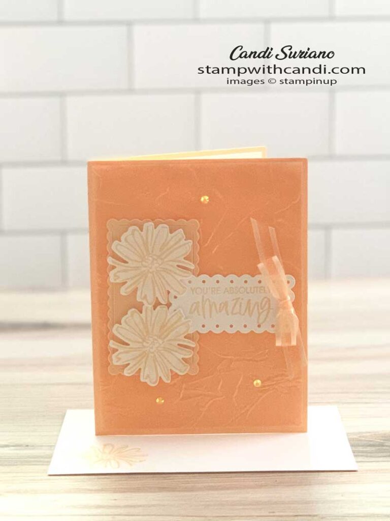 "Pale Papaya, Candi Suriano, Stampin' Up!"