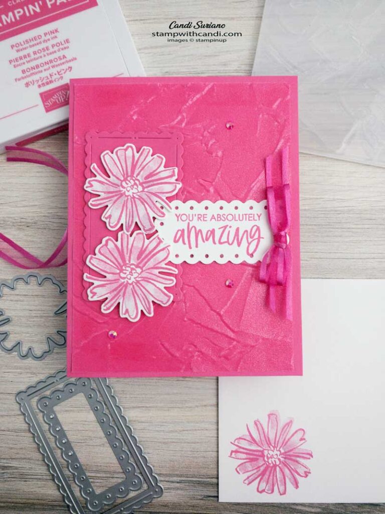 "Polished Pink, Candi Suriano, Stampin' Up!"