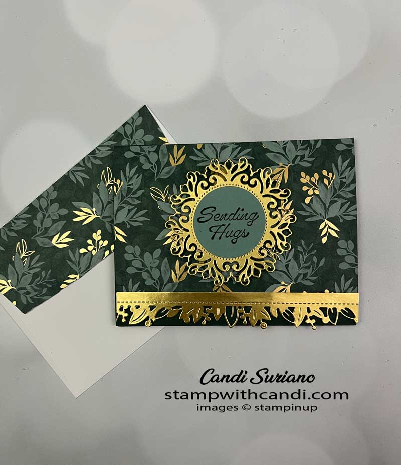 :Edens Garden 2 Envelope and Front, Candi Suriano, Stampin' Up!"