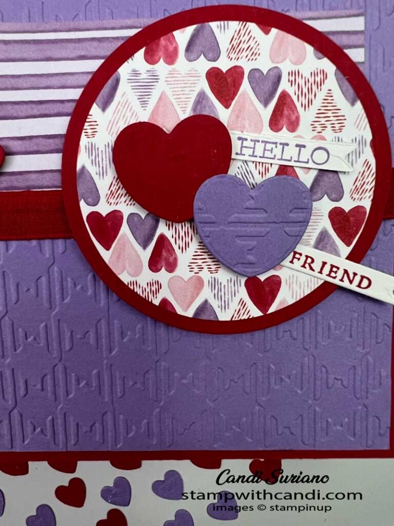 "Sweet Talk Suite Detail, Candi Suriano, Stampin' Up!"