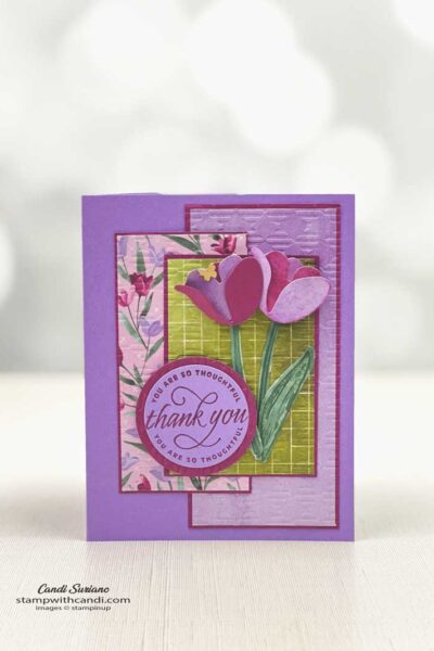 "Flowering Fields Candi Suriano, Stampin' Up!