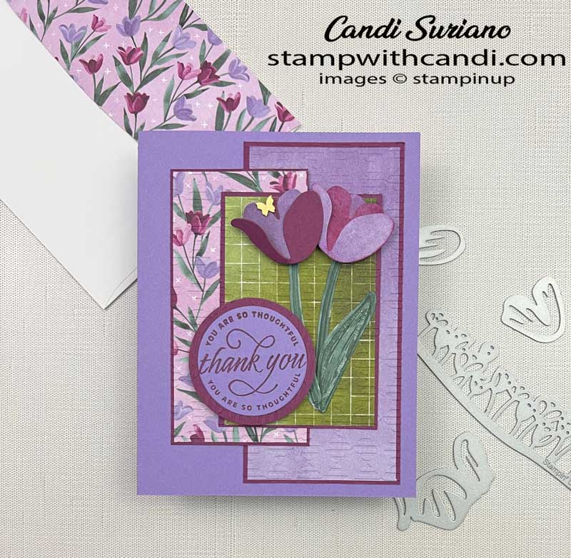 "Flowering Fields Flat, Candi Suriano, Stampin' Up!"