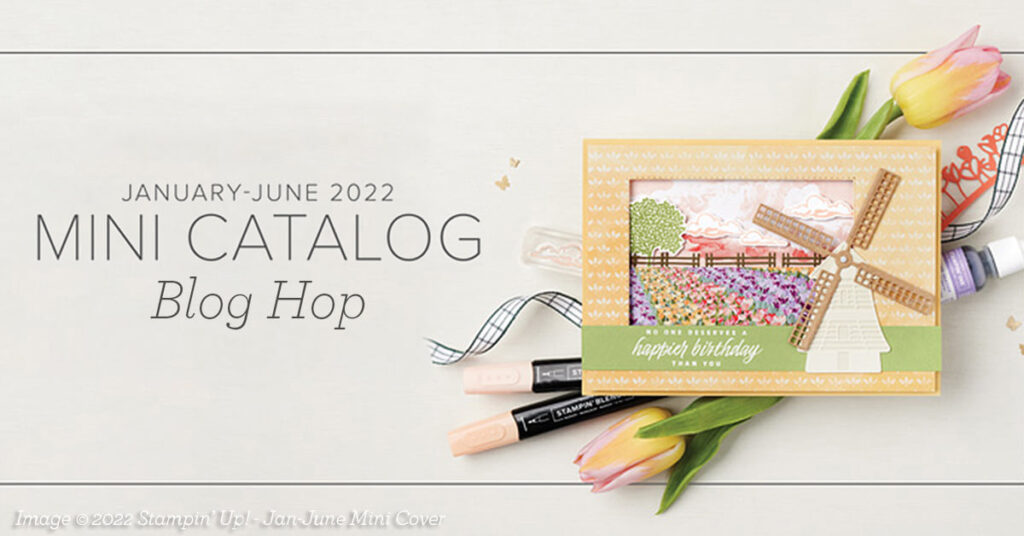 "January June Mini Catalog Cover, Stampn' Up!"