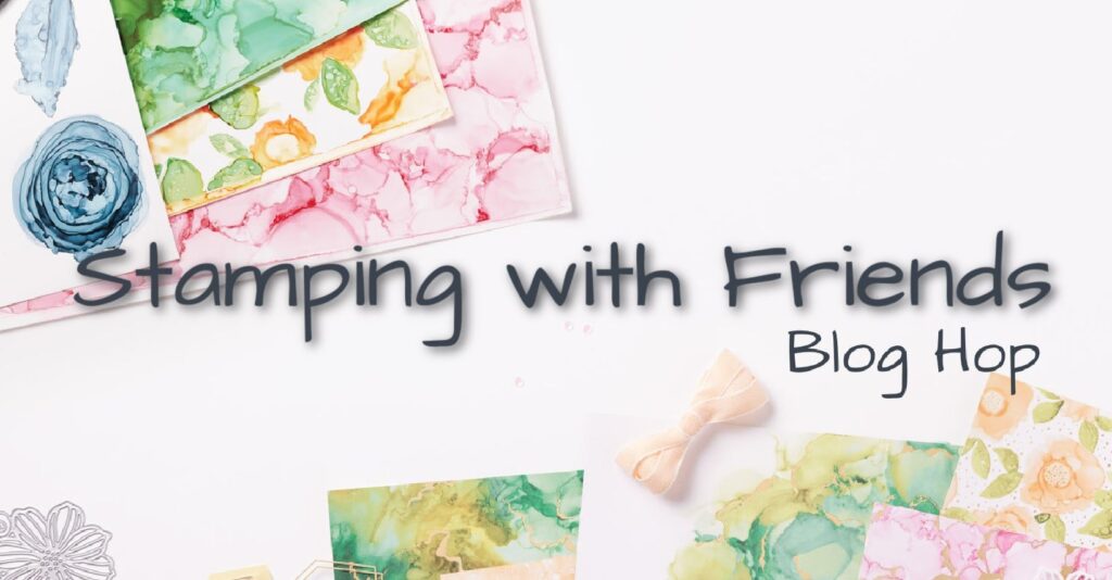 "Blog Banner, Stamping with Friends"