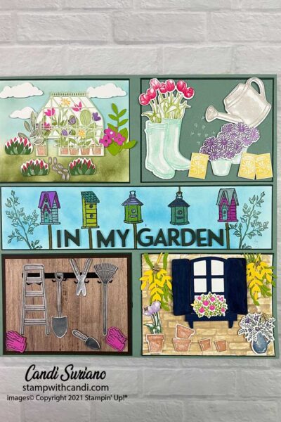 "Garden Sampler, Candi Suriano, Stampin' UP1"