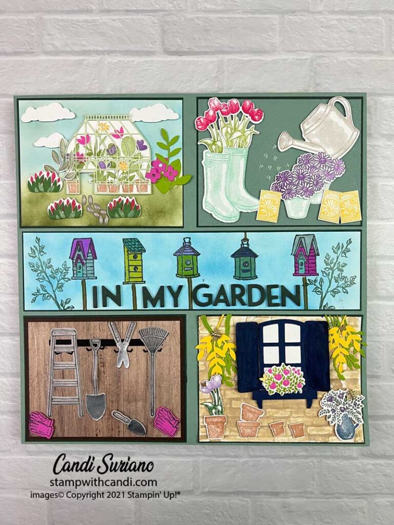 "Garden Sampler, Candi Suriano, Stampin' UP1"