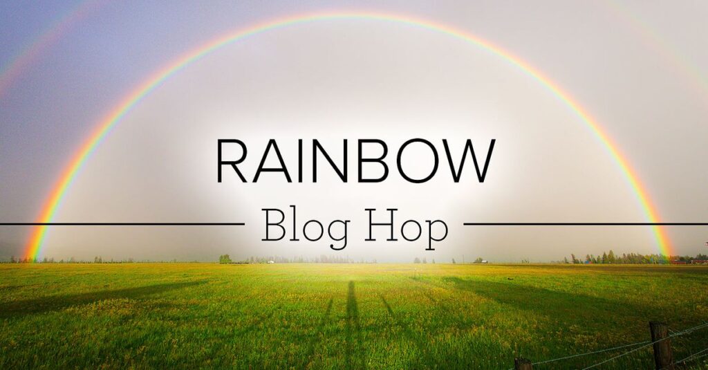 "Rainbow Blog Hop, Crafty Collaborations"