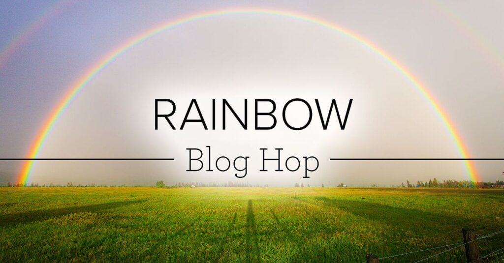 "Rainbow Blog Hop, Crafty Collaborations"