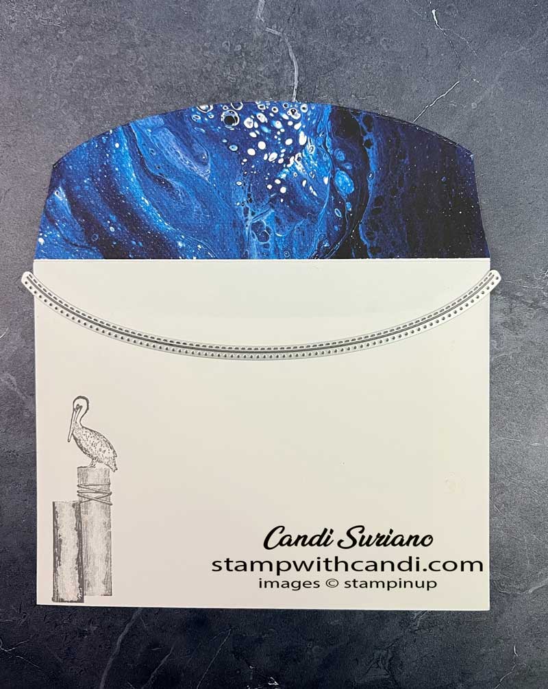 "Waves of Inspiration Envelope, Candi Suriano, Stampin' Up!"