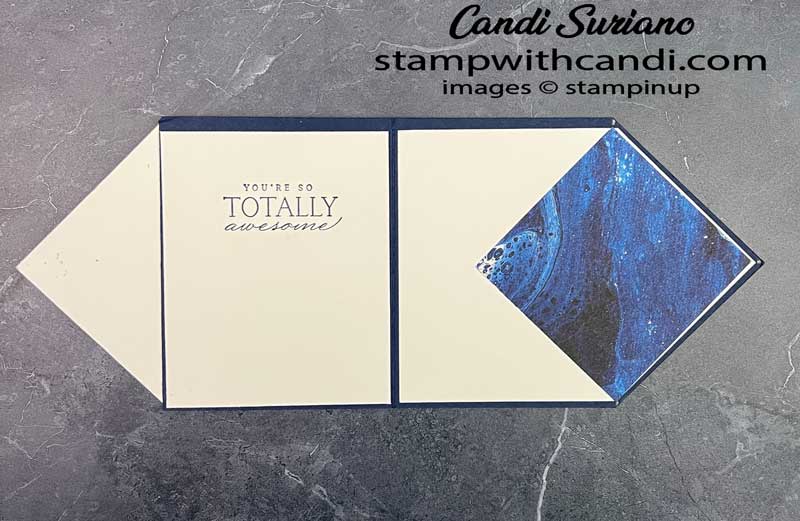 "Waves of Inspiration Inside Flat, Candi Suriano, Stampin' Up!"