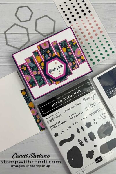 "Abstract Beauty Flat, Candi Suriano, Stampin' Up!"