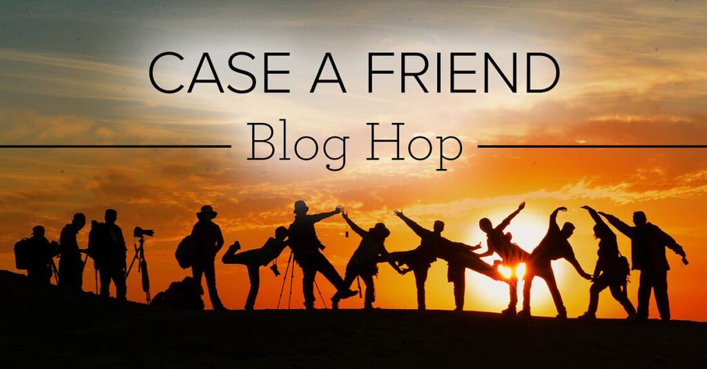 "Case a Friend Blog Hop Banner, Candi Suriano, Crafty Collaborations"