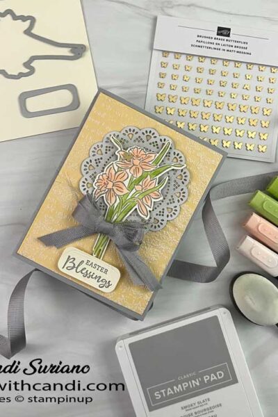 "Daffodil Daydream Flat, Candi Suriano, Stampin' Up!"