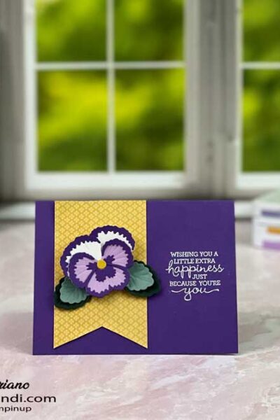 Pansy Patch, Take Your Pick, Candi Suriano, Stampin' Up!"