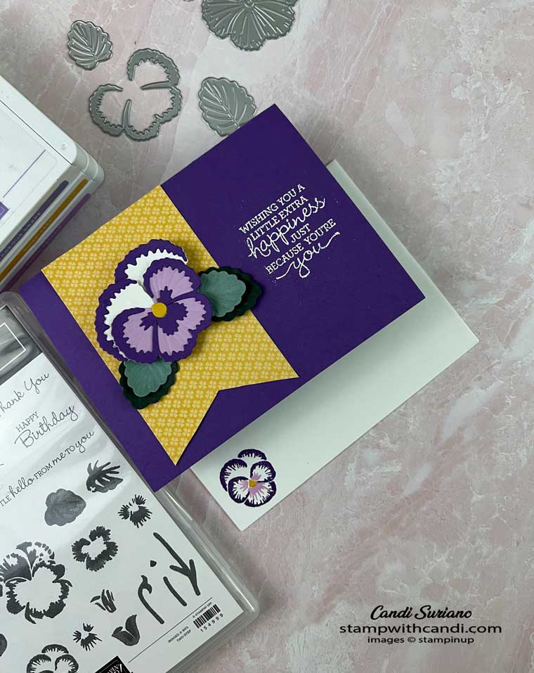 Pansy Patch, Take Your Pick Flat, Candi Suriano, Stampin' Up!"