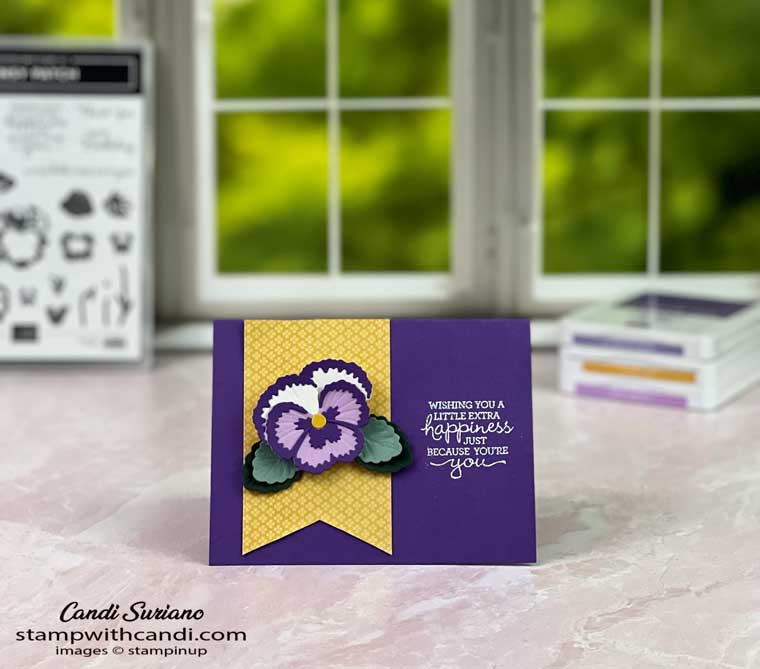 Pansy Patch, Take Your Pick, Candi Suriano, Stampin' Up!"