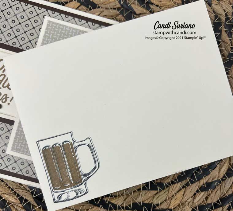 "Brewed for You Fun Fold Emvelope, Candi Suriano, Stampin' Up!"