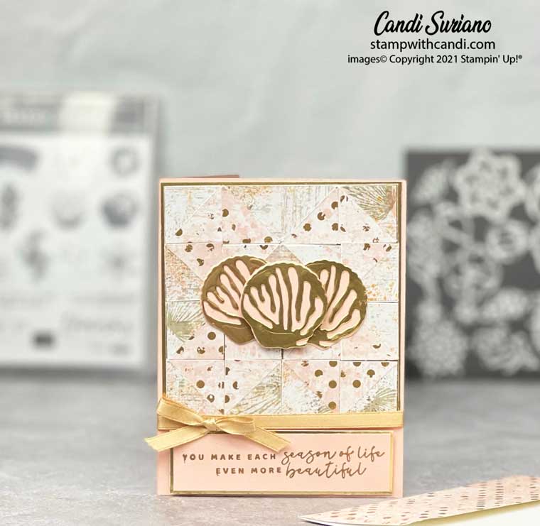 "Quilted Season Of Chic, Candi Suriano, Stampin' Up!"
