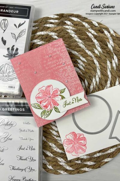 "Adhesives Flat, Garden Grandeur, Go To Greetings, Candi Suriano, Stampin' Up!"