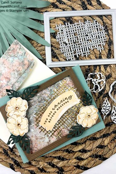 "Fabulous Frames with Season of Chic Flat, Candi Suriano, Stampin' Up!"