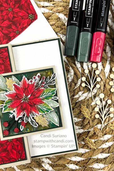 "Boughs of Holly Christmas in July Flat, Candi Suriano, Stampin Up!"