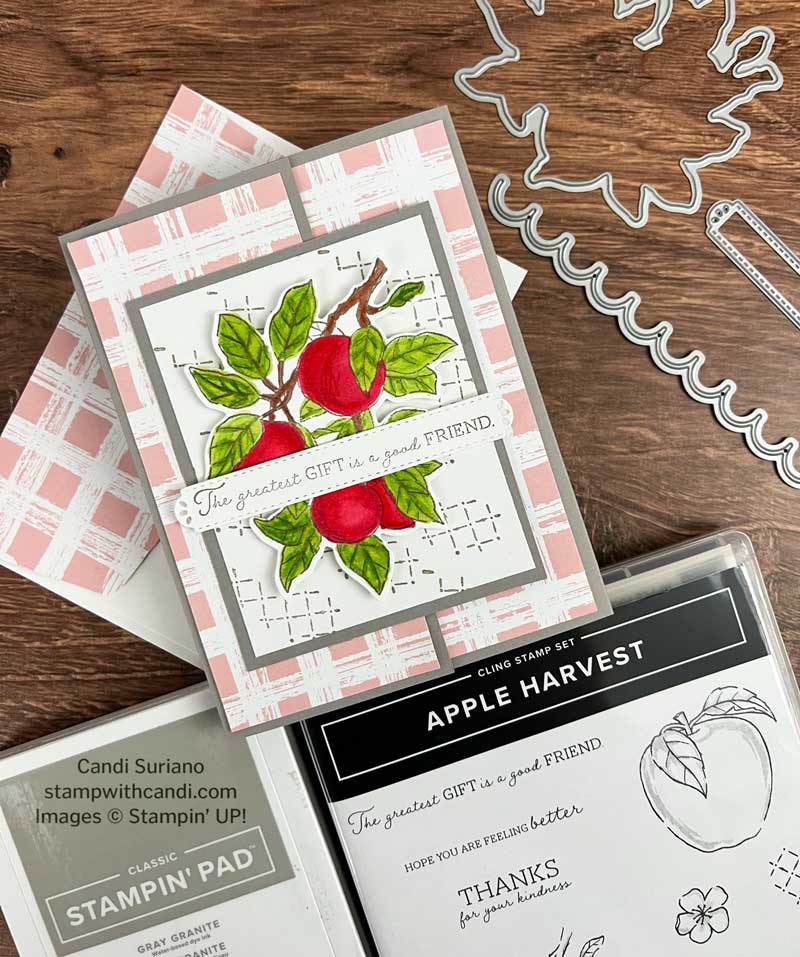 "Apple Harvest Perfect Partners Flat, Candi Suriano, Stampin' Up!"