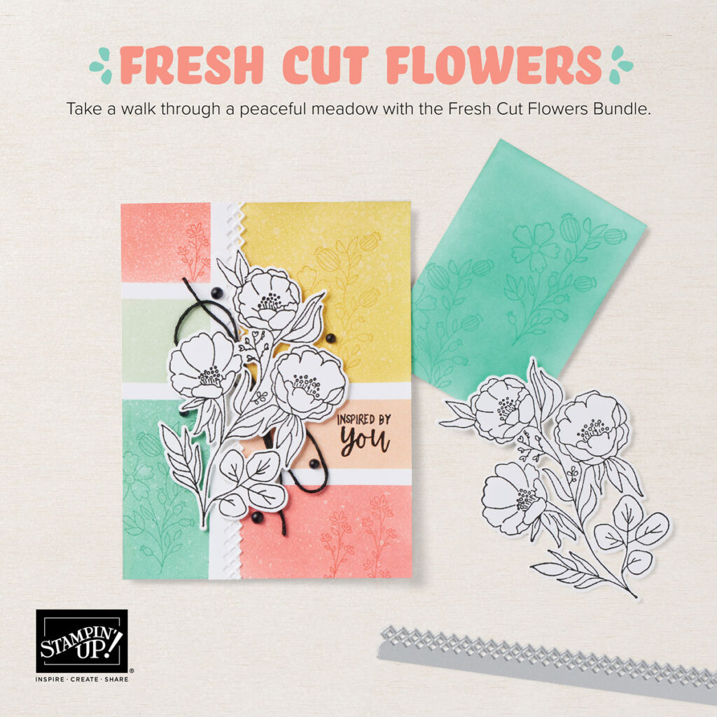 "Perfect Partners Fresh Cut Flowers, Stampin' Up!"