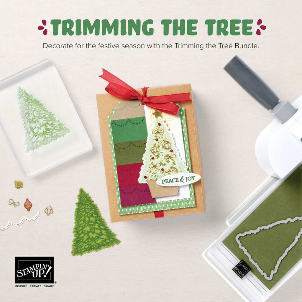 "Perfect Partners Trimming The Tree, Stampin' Up!"