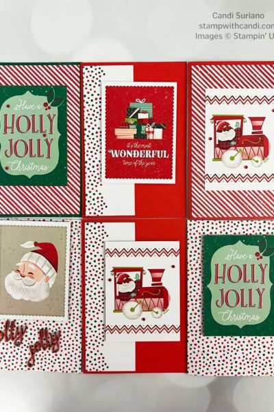 "Santa Express Memories & More #3 Candi Suriano, Stampin' Up!"