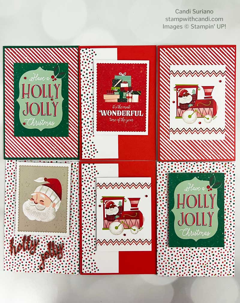 "Santa Express Memories & More #3 Candi Suriano, Stampin' Up!"