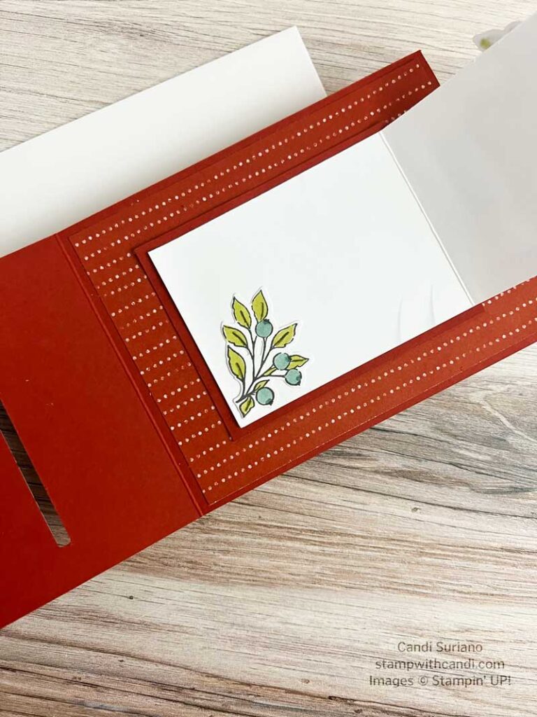"Fond of Autumn Inside, Candi Suriano, Stampin' Up!"