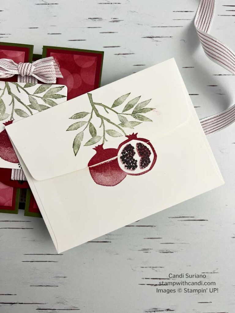 "Rosh Hashanah Inside Envelope, Candi Suriano, Stampin' Up!"