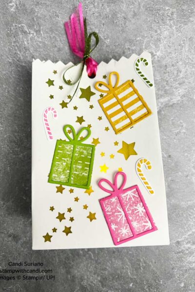 "Star Treat Bag Christmas Flat, Candi Suriano, Stampin' Up!"